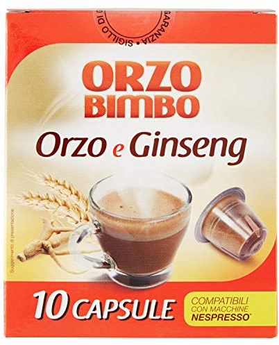 Orzo Bimbo Orzo e Ginseng, Confezione da 10