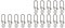 FTM Unisex – Erwachsene 10C6101091C10 NG Trout Duo-Lock-Snap Spoon 6kg Gr.000-15 Angelwirbel zum Spinnfischen, Snaps zum Forellenangeln, Forellensnaps, Bunt, Normal