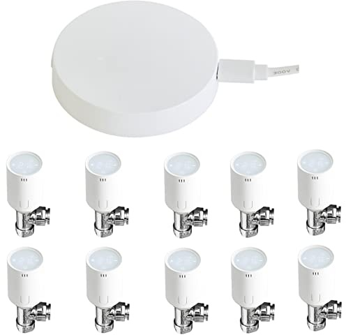MILANO Smart Heating Thermostat WiFi Hub Radiator Valves 10 Valves