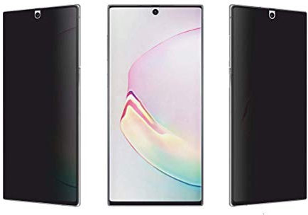 Arrivly Privacy Screen Protector for Samsung Note 20 Ultra [Anti-Spy] Anti-Peeping Bubble-Free Fingerprint Support Dsiplay Cover Flexible TPU Film [Not Tempered Glass] (Galaxy Note 20 ultra)
