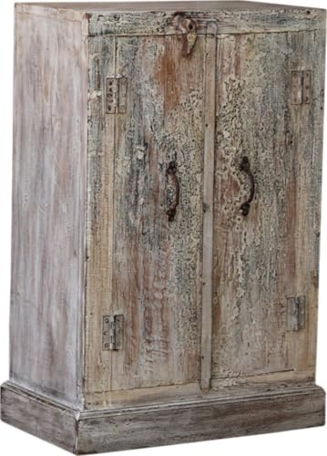 Vintage Beistellschrank, Kommode, Nachttischschrank, Holz, Modell S15