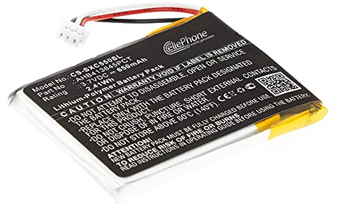 cellePhone Akku Li-Polymer kompatibel mit Sennheiser EPOS Adapt 660 - MB 660 - PXC 550 (Ersatz für AHB413645PCT)