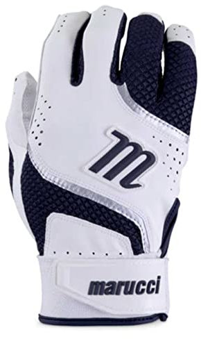 Marucci 2021 Code Schlaghandschuh für Erwachsene, Marineblau