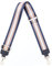 Ever Bloom VerstellbarerTaschengurt 5 cm breit mit Karabiner Gold, Designer Schultergurt Schulterriemen für Taschen 75 bis 120 cm, Fashion Taschenzubehör, Jiandai Gold farbe:Navy Gold
