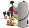 Emily´s Check Tierdecke Hundedecke Katzendecke universell einsetzbar 1585.2313, 100 x 135 cm, grau
