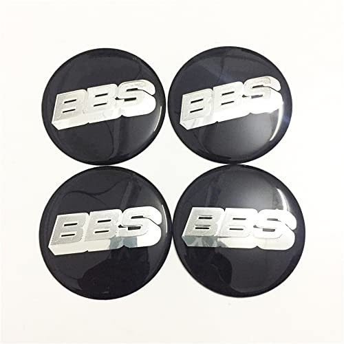 FHVNP 4 pièces Auto Cache Moyeux, pour BBS 70/65/60MM Centre de Jante Capuchons Badge de décoration Accessoires,A 70 MM