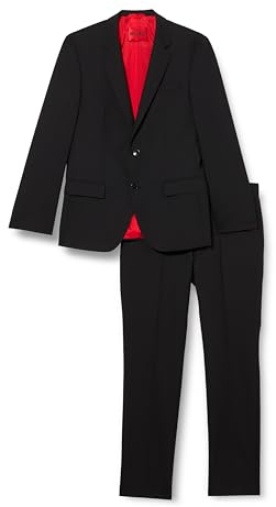 HUGO Herren Henry/Getlin232x Suit, Black1, 98 EU