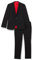 HUGO Herren Henry/Getlin232x Suit, Black1, 98 EU
