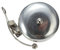 Lzeouean Retro Aluminium Fahrradglocke Klingel Fahrradklingel Glocke Schelle Ding Silber
