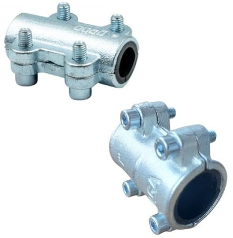 PAG Turbo GmbH® - Temperguss Reparaturschelle Dichtschelle GEBO/AGAFLEX - 3/8 bis 2 (1 1/2)