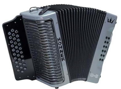 Hohner Corona C-II FBBEB Akkordeon Silver Rainbow (SVRB)