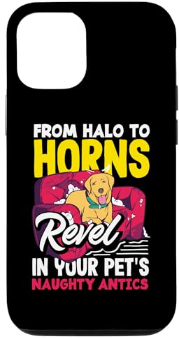 Hülle für iPhone 15 Pro Von Halo Bis Zu Deinen Hörnern Niedlich & Schelmisch