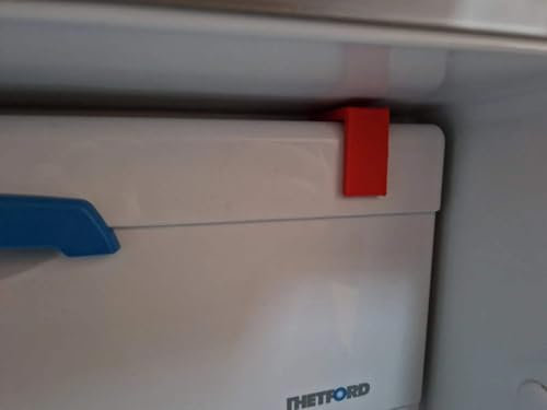 CC3DD Freezer Box Door Vent for Thetford Caravan Fridge - Anti Damp/Mould Red Regular
