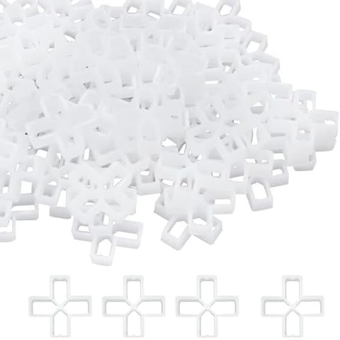 200 morsetti a croce, distanziatori per piastrelle da 10 mm, clip per piastrelle, strumenti di collegamento per piastrelle, distanziatori per piastrelle