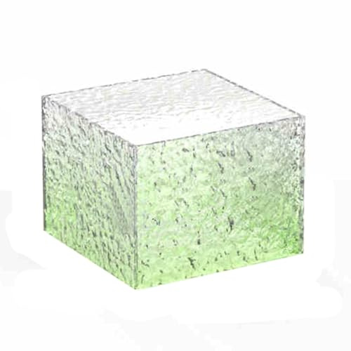GOCHUSX Acryl-Displayständer, Dekorativer Acrylständer, Acryl-Vitrine Für Parfüm Und Schmuck, Durchsichtige Acrylboxen Zur Präsentation Für Party-Buffet-Tische(Grün,40x40x60cm)