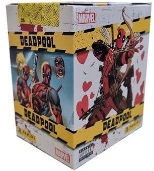 Panini Dead pool Sticker / 1x Display mit 36 Stickertüten