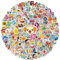 200 Stück Cute Kawaii Sticker Set, Aesthetic Sticker Set(Vinyl) Coole Aufkleber Sticker,Sticker kinder Erwachsene Teenager,Für Laptop, Handy, Wasserflasche, Skateboard; für Teens, Mädchen, Kinder