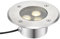 OrbitCob Spot LED Exterieur Encastrable Ultra Fin 3W IP68 Étanche Acier Inoxydable Lumières Enterrées pour Égayer Trottoir, Terrasse, Jardin Parc(Blanc Chaud 3000K,220V)