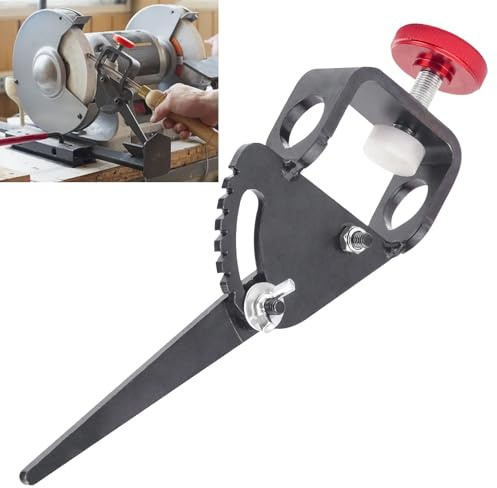 Vari-Grind-Aufsatz, Drechselwerkzeug für Wolverine-Schleifvorrichtungen, verbesserter Spannmechanismus hält Werkzeuge fest und verhindert das Rollen. Funktioniert mit Werkzeugen bis zu 1,9 cm