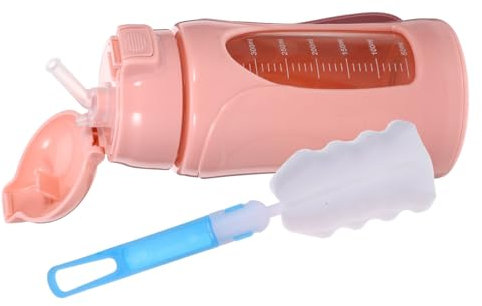 VANZACK Taza De Pajita De Maternidad Botella De Agua Contenedor Deportivo para Gimnasio y Ejercicios Al Aire