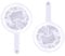 Ultra Fine Mesh Sieve and Strainer - TRACOMPAN 2-Pack 200-Micron Plastic Sieve with Handle | Reusable Kitchen Strainer for Coffee/Yogurt/Milk | Food-Grade Matcha Sieves for Cooking