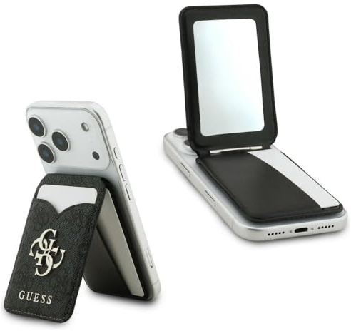 CG Mobile Guess 4G Stand- und Spiegelgeldbörse Kompatibilität mit MagSafe
