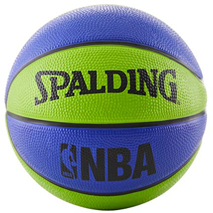 Spalding NBA Mini Outdoor Basketball Blau/Grün 55,9 cm