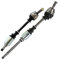 BESTPRICE 2X Arbre à cardan Avant Gauche ; Droit, Compatible avec CITROËN C15 Fourgon/Grande Limousine (VD_), Peugeot 205 I Cabriolet (741B, 20D), 205 II (20A/C)