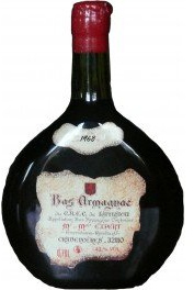 Domaine De Latraou - Armagnac Millésimé De 1968 - Bas Armagnac Type De Bouteille Basquaise Capacité 50Cl