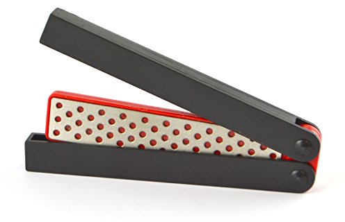 Whetstone Sharpening Folding Double Sided Diamond File 240/400 Grit TE941
