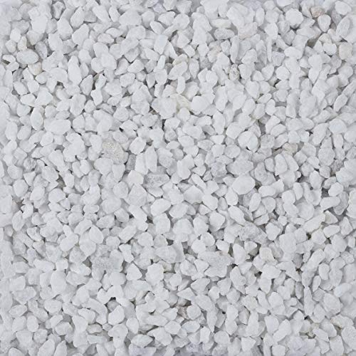 Eurosand Granulés décoratifs - 2-3 mm - Blanc - 5 kg