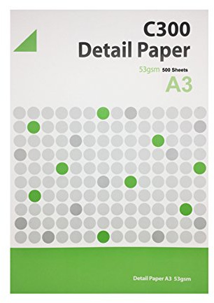 West C300 53 GSM A3 500 Sheets Technical Detail Paper