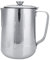 Tasse à café en acier inoxydable avec couvercle en mousse de lait avec couvercle pour art du café latte pour cuisine de bureau avec poignée (1500 ml)