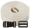 Roban Fashion Gurtband Polypropylen 5m mit Schnallen Klickverschluss/Klippverschluss x5 und x10 Leiterschnallen 30mm,Creme