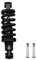 LvTu MTB Ammortizzatore Posteriore Bicicletta 125/150/ 165/ 190mm Primavera - Nero (Color : 150mm, Size : 1500 Lbs)