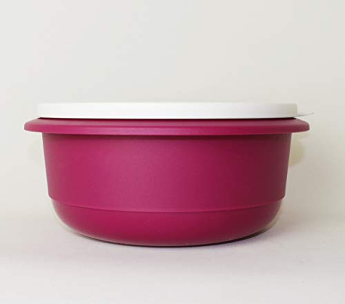 TUPPERWARE Peng Schüssel 2,0L in Brombeere Weiß Rührschüssel, Servierschüssel + 450 ml Aloha