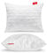 Softimi Gestepptes Premium Kissen 40x50 cm Antiallergisch - Anti-Milben - Geruchlos sofort verwendbar - Mit Härteeinstellung (40x50 cm)