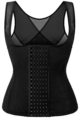 Harilla Damen Shapewear Taillentrainer Unterbrust Korsett Polyester Chasuble Bauchkontrolle Rücken Körperstützgürtel