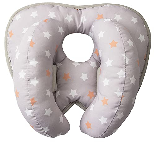 BOduShang Lagerungskissen Baby Babykissen Gegen Plattkopf Baby Kissen Flache Kopf Baby Kissen Neugeborenen Kleinkinder Kissen Kleinkind Kissen C,25