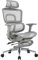 WestUx Netzstuhl Gaming Stuhl,Ergonomischer Computerstuhl mit massagefunktion Rückenlehne einstellbar mit Fußstütze 360° drehbar 150 kg belastbarkeit,E