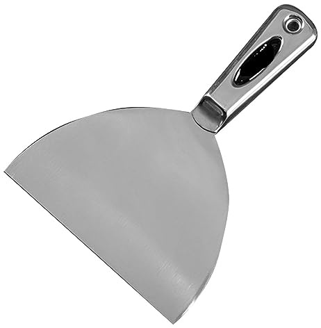 2 3 4 5 6 8 10 Spachtelmesser - Metallschaber Spachtelmasse for Trockenbau, Spachtelmasse, Abziehbilder, Tapeten, Backen, Flicken und Malen (Size : 6)