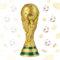 Lvcrizy Weltmeisterschaft 2023, 20,3 cm, Nachbildung, Kunstharz, Sammlerstücke, Sport-Fan, Pokal, Geburtstagsgeschenk, Schlafzimmer, Büro, Schreibtisch, Vitrine, Dekoration