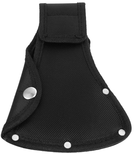 CIMAXIC Outdoor Axt Kopf Abdeckung Tragbare Axtschutzhülle Für Camping Dicke Nylon Beilhülle Mit Schnappverschluss Gürtelbefestigung Für Einfachen Zugang Effektiver Schutz Für Beile