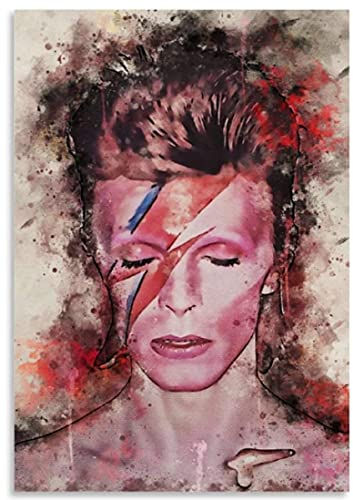IGHSNZUH Holzpuzzle 1000 Teile David Bowie Puzzles Lernspielzeug for Erwachsene Geburtstagsgeschenk