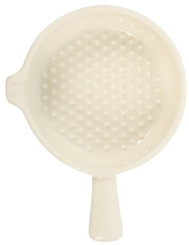 Cabilock Plato Pequeño para Condimentos Salsa de Tomate Miel Y Mostaza. Apto para Microondas Y Lavavajillas.