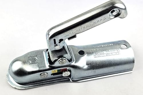 Zugkugelkupplung Winterhoff WW8-C Kugelkupplung Anhänger Guss bis 750 kg Ø70mm