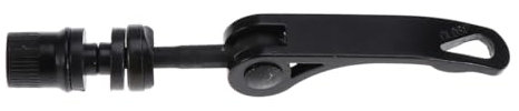 BELLIFFY Quick Release Skewer Für Fahrradfelgen Und Sattelrohre Schwarzer Schnellverschluss Für Mountainbike Und Rennrad Leicht Zu Installieren Und Langlebig