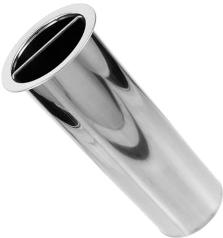 POPETPOP Portable BBQ Skewers Holder Handle Metal Buckets for Chopsticks Stainless Steel Skewers Container