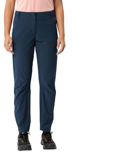VAUDE Women's Skomer Pants III, Elastische und leichte Damen Hose zum Wandern und für den Alltag, schnelltrocknend und pflegeleicht