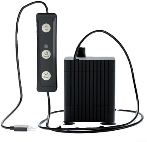 Mini pompe à fontaine USB avec contrôle du débit réglable parfaite pour aquariums et installations d'eau intérieure (C)